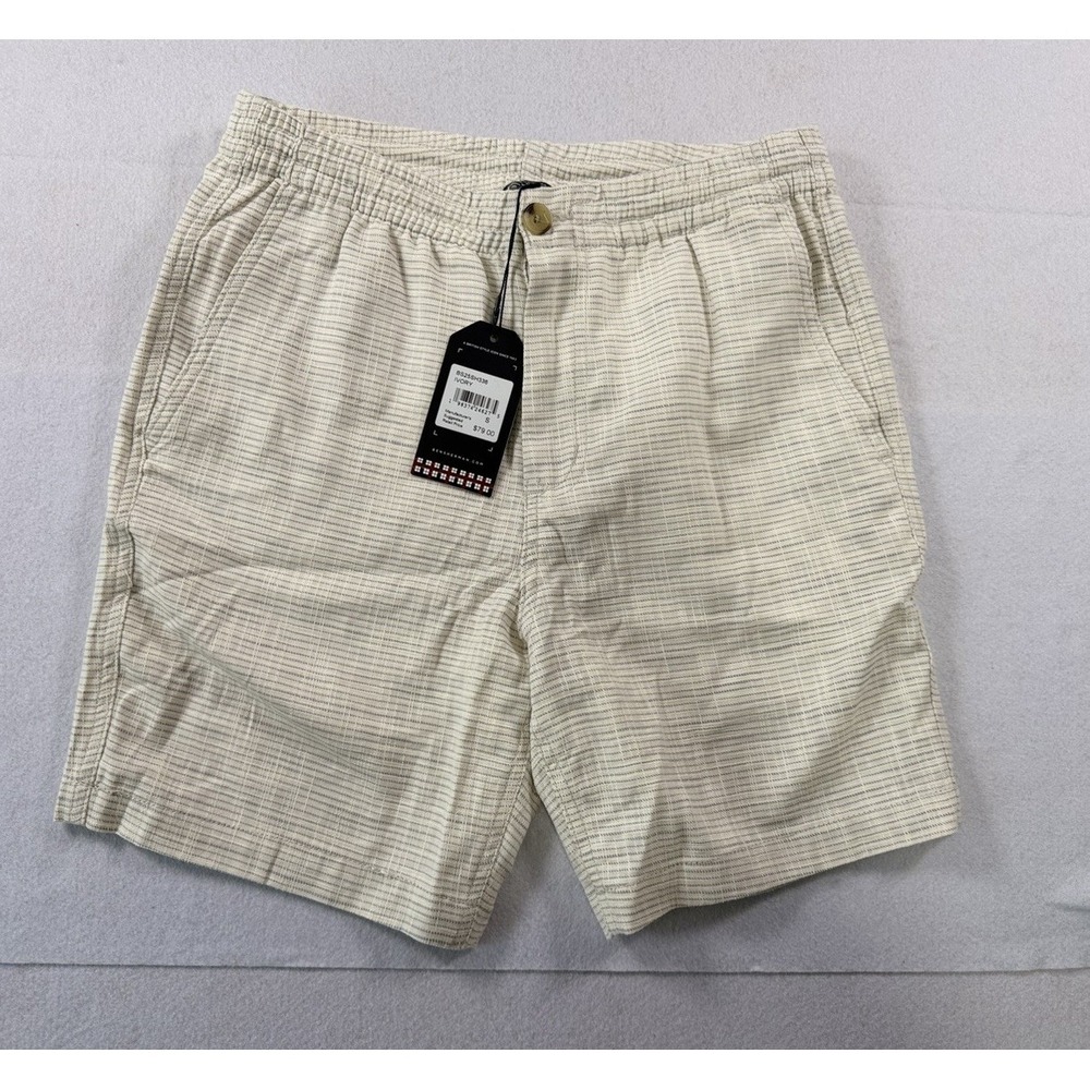 Ben Sherman Men's Small Regular Fit Shorts Zipper Ran Khaki Golf